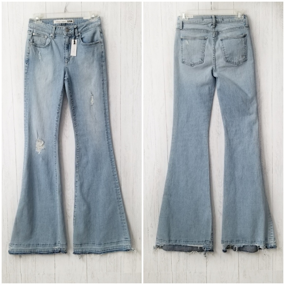 NWT Lovers + Friends Cory Flare Jean Mayfair Sz 26 - Picture 2 of 8